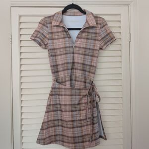 Smith & Quinn Plaid Golf Dress/Romper
